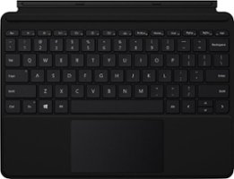 Microsoft - Surface Go Type Cover - Black - Front_Zoom