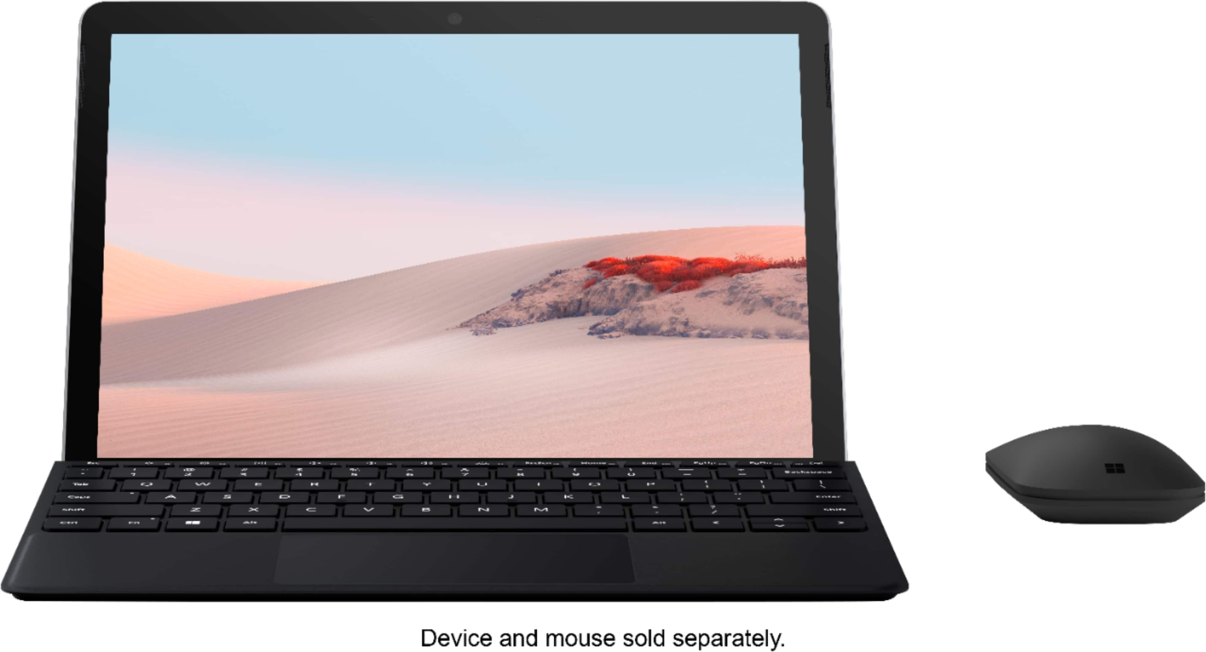 Alt View 13. Microsoft - Surface Go Type Cover for Surface Go, Go 2, and Go 3 - Black.