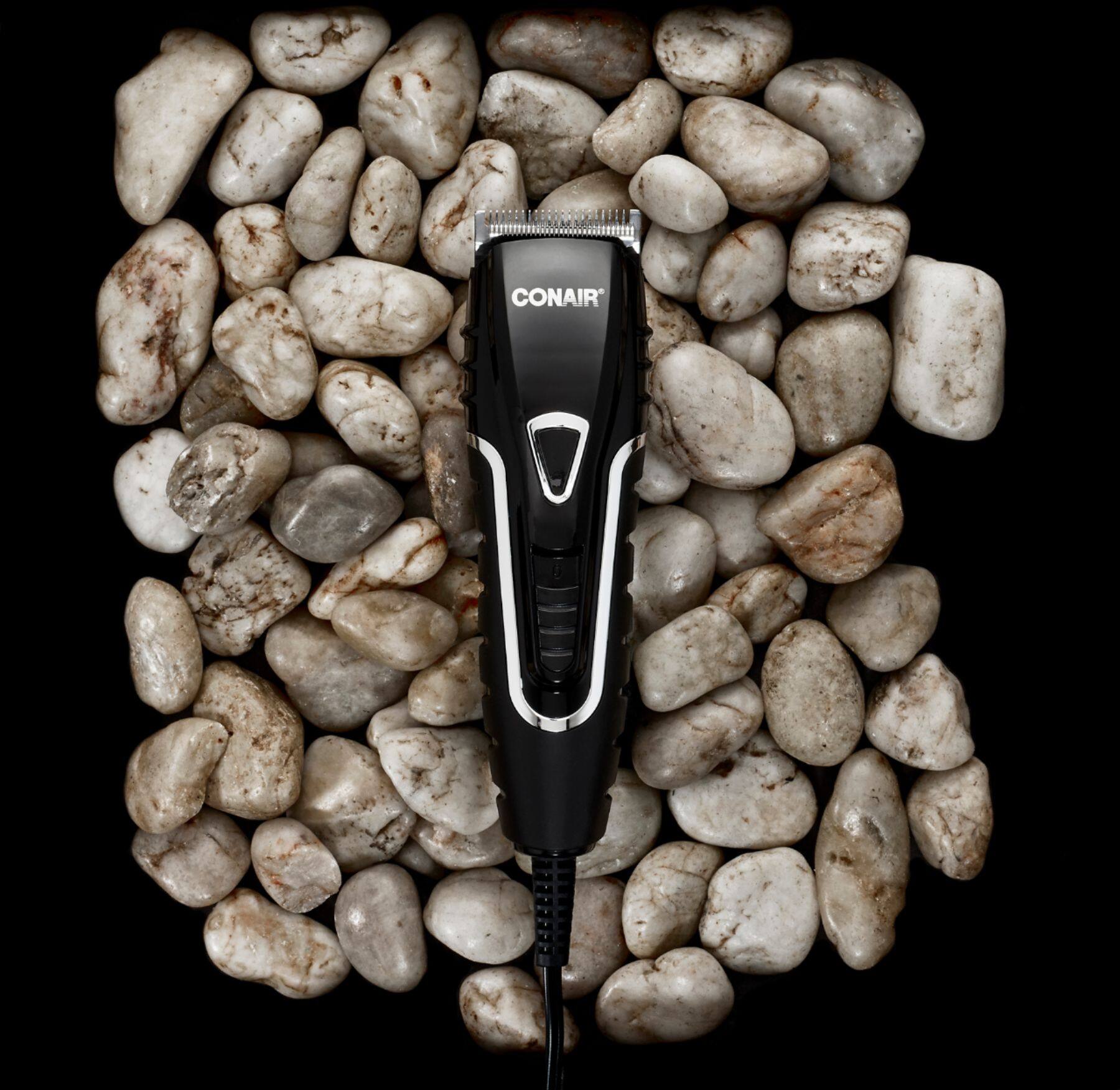 Alt View 14. Conair - Barbershop Series Hair Trimmer - Black/Gray.