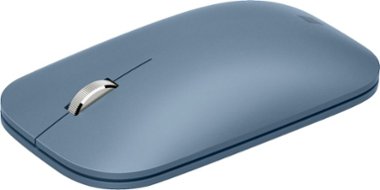 Microsoft - Surface Mobile Wireless Optical Ambidextrous Mouse - Ice Blue - Front_Zoom