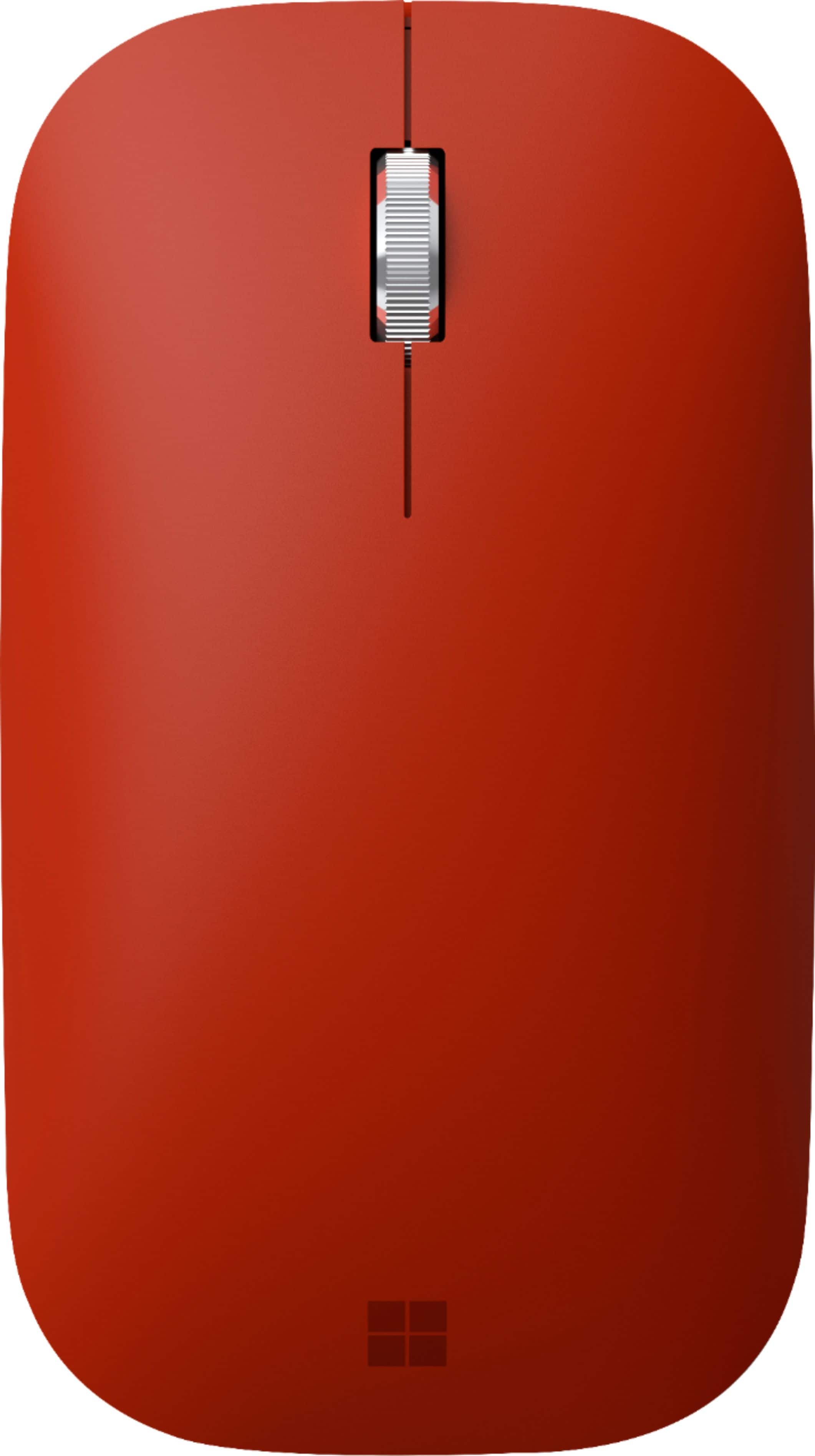 Alt View 11. Microsoft - Surface Mobile Wireless Optical Ambidextrous Mouse - Poppy Red.