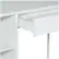 Alt View 14. OSP Home Furnishings - Ravel Rectangular Contemporary Engineered Wood 1-Drawer Desk - White.