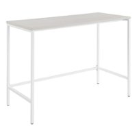 OSP Home Furnishings - Contempo Rectangular  Office Table - White Oak - Angle_Zoom