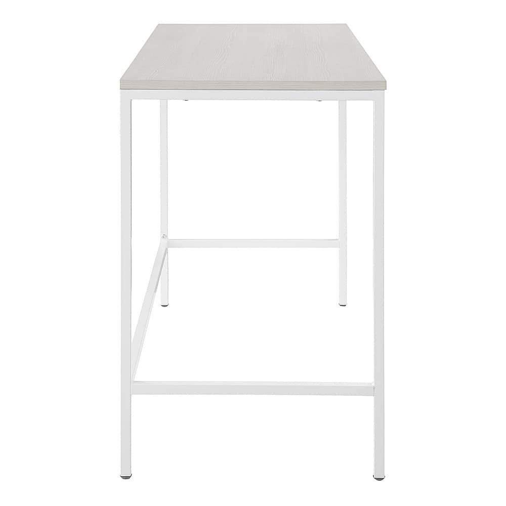 Left. OSP Home Furnishings - Contempo Rectangular Office Desk - White Oak.