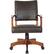 Front. OSP Home Furnishings - Wood Bankers 5-Pointed Star Wood and Steel Office Chair - Espresso.