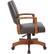 Alt View 15. OSP Home Furnishings - Wood Bankers 5-Pointed Star Wood and Steel Office Chair - Espresso.