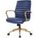 Alt View 11. OSP Home Furnishings - Baldwin 5-Pointed Star Faux Leather Office Chair - Navy.