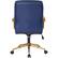 Alt View Zoom 13. OSP Home Furnishings - Baldwin 5-Pointed Star Faux Leather Office Chair - Navy.