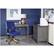 Alt View 17. OSP Home Furnishings - Baldwin 5-Pointed Star Faux Leather Office Chair - Navy.