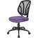 Alt View 11. Office Star Products - Ventilated 5-Pointed Star Mesh Fabric Task Chair - Purple.