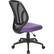 Alt View 12. Office Star Products - Ventilated 5-Pointed Star Mesh Fabric Task Chair - Purple.