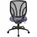 Alt View 14. Office Star Products - Ventilated 5-Pointed Star Mesh Fabric Task Chair - Purple.