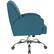 Alt View 14. OSP Home Furnishings - Joliet 5-Pointed Star Office Chair - Azure.