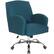 Left. OSP Home Furnishings - Joliet 5-Pointed Star Office Chair - Azure.