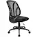 Alt View 14. Office Star Products - Ventilated 5-Pointed Star Mesh Fabric Task Chair - Black.