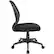 Alt View 15. Office Star Products - Ventilated 5-Pointed Star Mesh Fabric Task Chair - Black.
