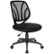 Left Zoom. OSP Home Furnishings - Ventilated 5-Pointed Star Mesh Fabric Task Chair - Black.