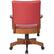 Alt View Zoom 14. OSP Home Furnishings - Wood Bankers 5-Pointed Star Wood and Steel Office Chair - Red.