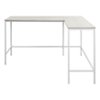 OSP Home Furnishings - Contempo L-Shaped Table - White Oak