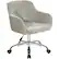 Left. OSP Home Furnishings - Versailles 5-Pointed Star Office Chair - Gray.