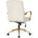 Alt View 12. OSP Home Furnishings - Baldwin 5-Pointed Star Faux Leather Office Chair - Cream.