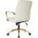 Alt View 13. OSP Home Furnishings - Baldwin 5-Pointed Star Faux Leather Office Chair - Cream.
