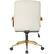 Alt View 14. OSP Home Furnishings - Baldwin 5-Pointed Star Faux Leather Office Chair - Cream.