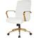Alt View 11. OSP Home Furnishings - Baldwin 5-Pointed Star Faux Leather Office Chair - White.