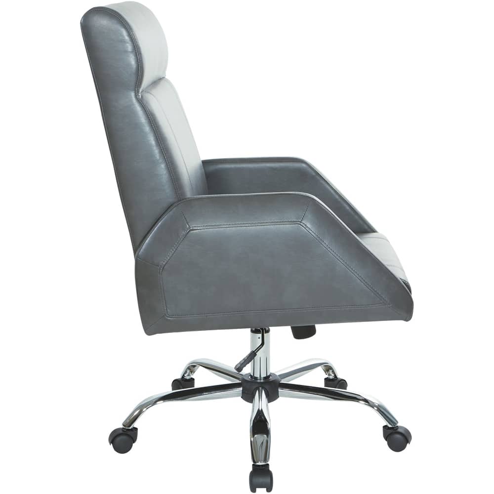 Best Buy OSP Home Furnishings Rochester Modern Faux Leather Executive