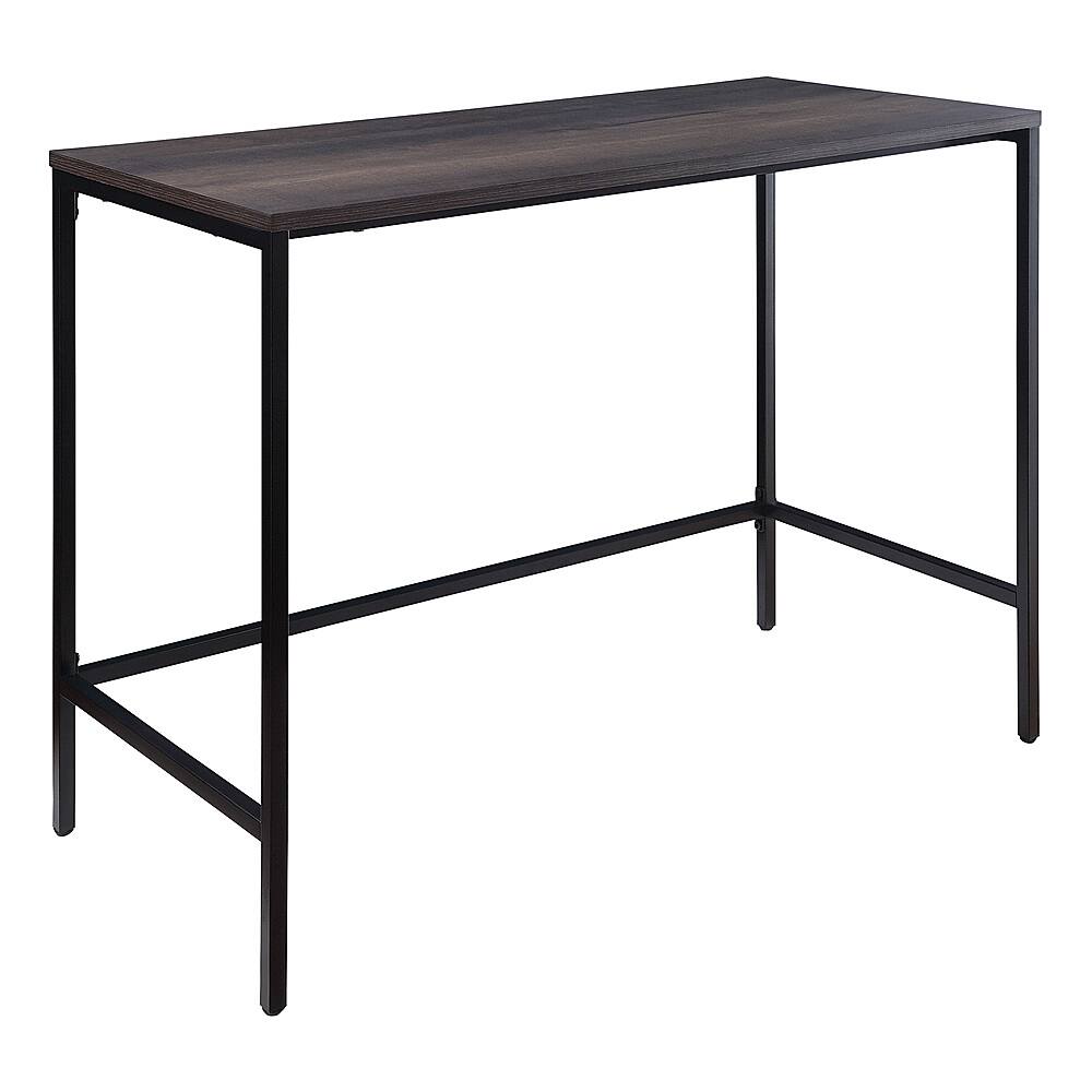 Angle. OSP Home Furnishings - Contempo Rectangular Office Desk - Ozark Ash.