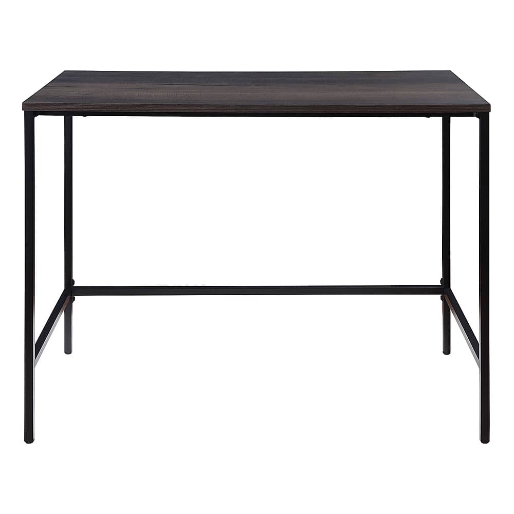 Front Zoom. OSP Home Furnishings - Contempo Rectangular Office Desk - Ozark Ash.