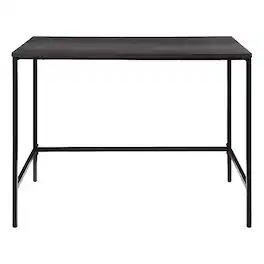 OSP Home Furnishings - Contempo Rectangular Office Desk - Ozark Ash