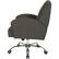 Angle. OSP Home Furnishings - Workspace 5-Pointed Star Fabric and Mesh Office Chair - Charcoal.