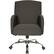 Front. OSP Home Furnishings - Workspace 5-Pointed Star Fabric and Mesh Office Chair - Charcoal.