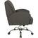 Alt View 15. OSP Home Furnishings - Workspace 5-Pointed Star Fabric and Mesh Office Chair - Charcoal.