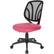 Alt View 11. Office Star Products - Ventilated 5-Pointed Star Mesh Fabric Task Chair - Pink.