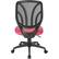 Alt View 13. Office Star Products - Ventilated 5-Pointed Star Mesh Fabric Task Chair - Pink.