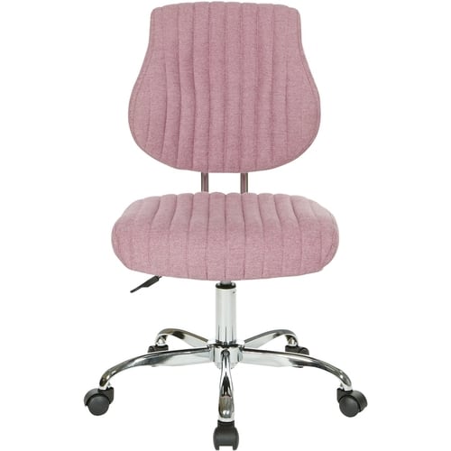 OSP Home Furnishings - Sunnydale 5-Pointed Star Office Chair - Orchid