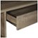 Alt View Zoom 14. OSP Home Furnishings - Ravel Rectangular Contemporary Engineered Wood 1-Drawer Table - Gray Oak.
