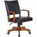 Left. OSP Home Furnishings - Wood Bankers 5-Pointed Star Wood and Steel Office Chair - Black.