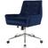 Alt View 11. OSP Home Furnishings - Quinn 5-Pointed Star Steel Office Chair - Midnight Blue.