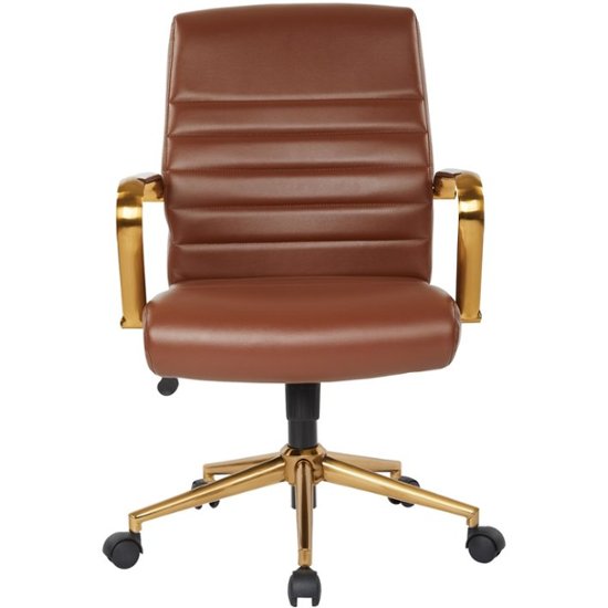 Osp Home Furnishings Baldwin 5 Pointed, Best Leather Home Office Chairs
