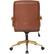 Alt View Zoom 13. OSP Home Furnishings - Baldwin 5-Pointed Star Faux Leather Office Chair - Saddle.