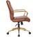 Alt View Zoom 15. OSP Home Furnishings - Baldwin 5-Pointed Star Faux Leather Office Chair - Saddle.