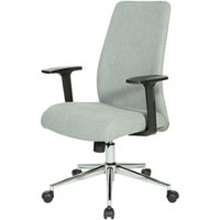 OSP Home Furnishings - Evanston 5-Pointed Star Manager's Chair - Fog - Front_Zoom