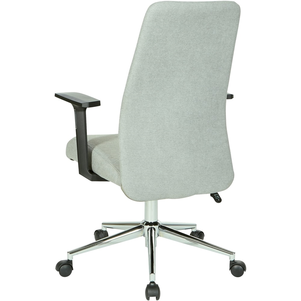 Alt View Zoom 11. OSP Home Furnishings - Evanston 5-Pointed Star Manager's Chair - Fog.