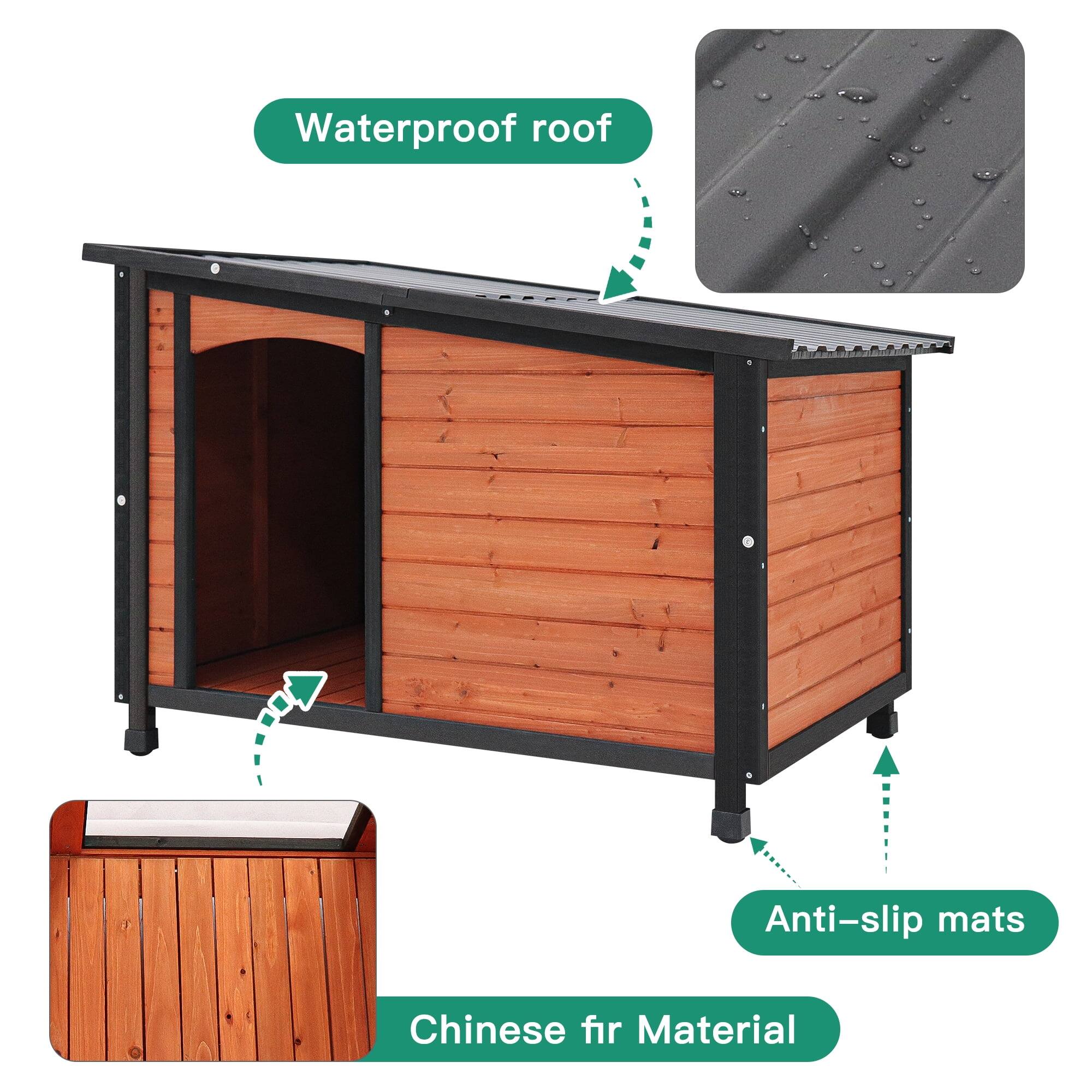 Waterproof roof  
Anti-slip mats  
Chinese fir Material