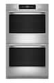 KitchenAid - 30-inch Smart Built-In Electric Double Wall Oven with Assisted Cooking Modes - Stainless Steel