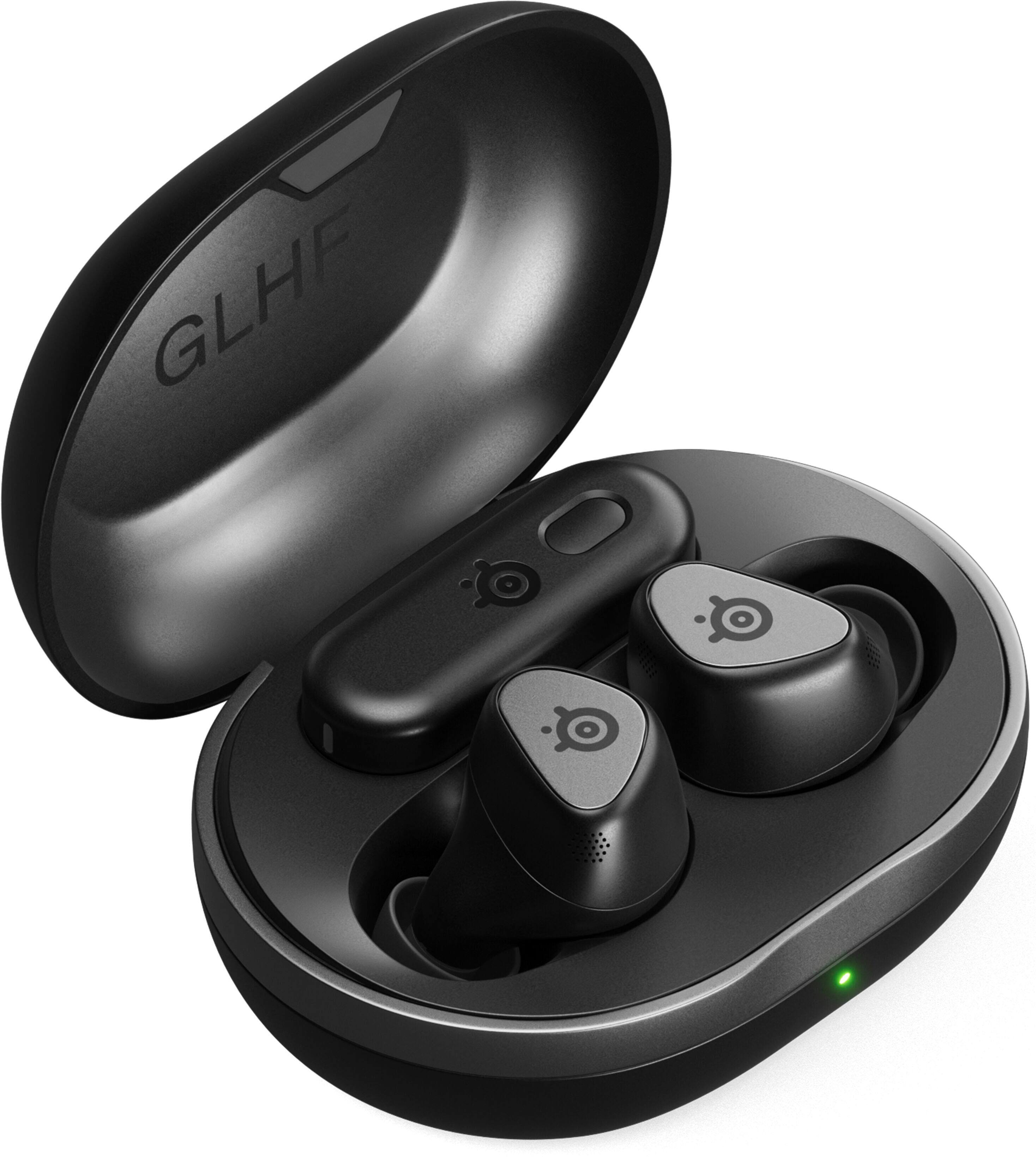 Alt View 19. SteelSeries - Arctis GameBuds True Wireless Noise Cancelling Gaming Earbuds for Xbox, PS5, PS4, PC, Switch - Black.