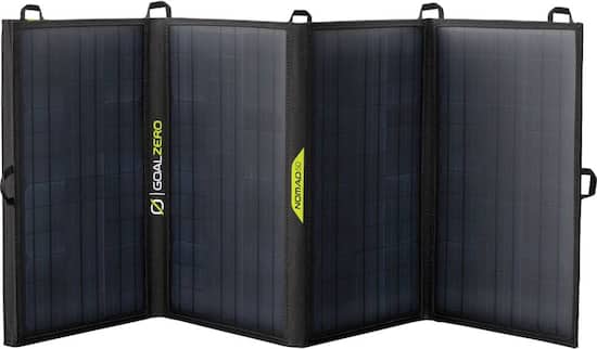 Goal Zero Nomad 50 Portable Solar Panel Black 11920 Best Buy